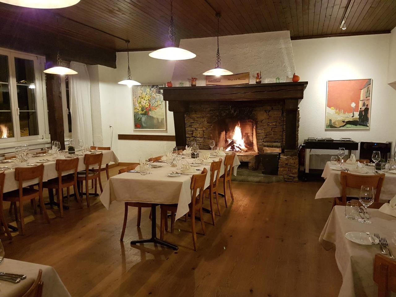 Auberge De La Couronne Saignelégier Dış mekan fotoğraf