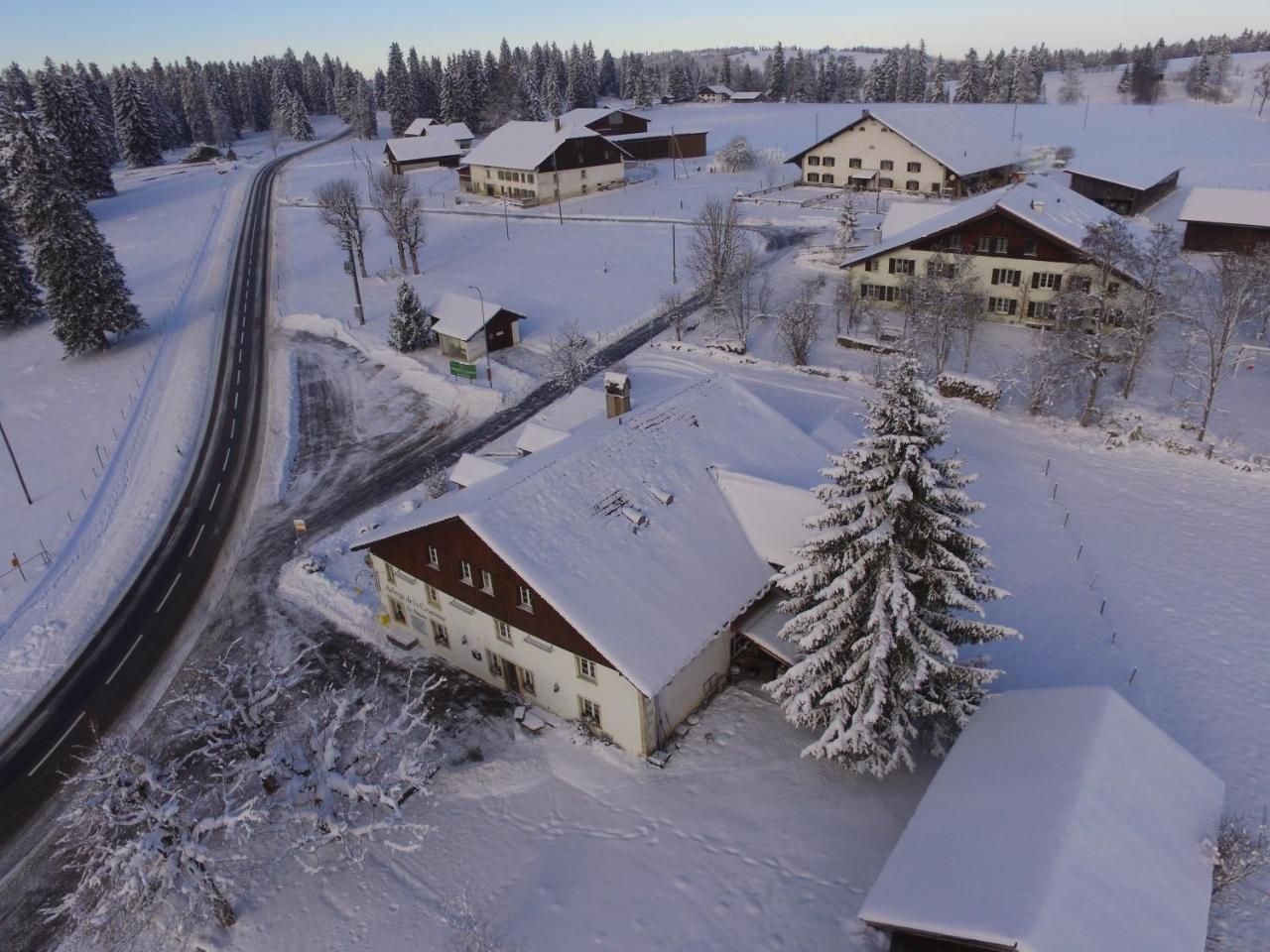 Auberge De La Couronne Saignelégier Dış mekan fotoğraf
